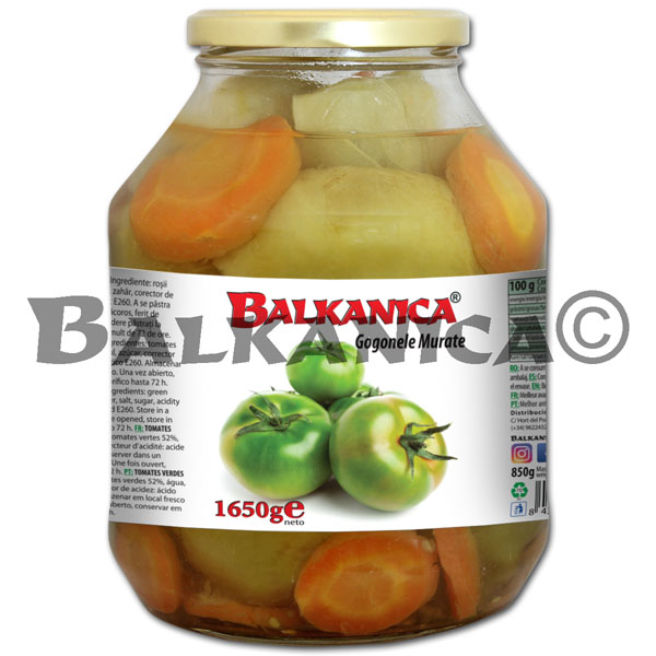 1.65 KG TOMATES VERDES BALKANICA 1.65 KG TOMATES VERDES BALKANICA