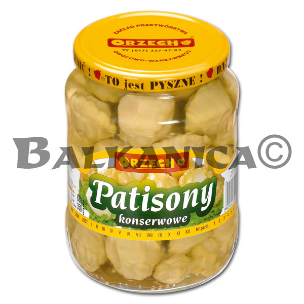 680 G PICKLED VEGETABLES PATTYPAN SQUASH ORZECH