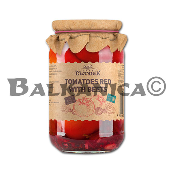 880 G TOMATES ROJOS CON REMOLACHA DWOREK 880 G TOMATES ROJOS CON REMOLACHA DWOREK