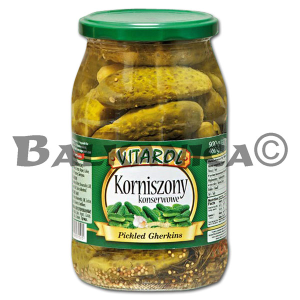 900 ГР ОГУРЦИ МАРИНОВАНЫЕ ВИТАРОЛ 900 ГР ОГУРЦИ МАРИНОВАНЫЕ ВИТАРОЛ