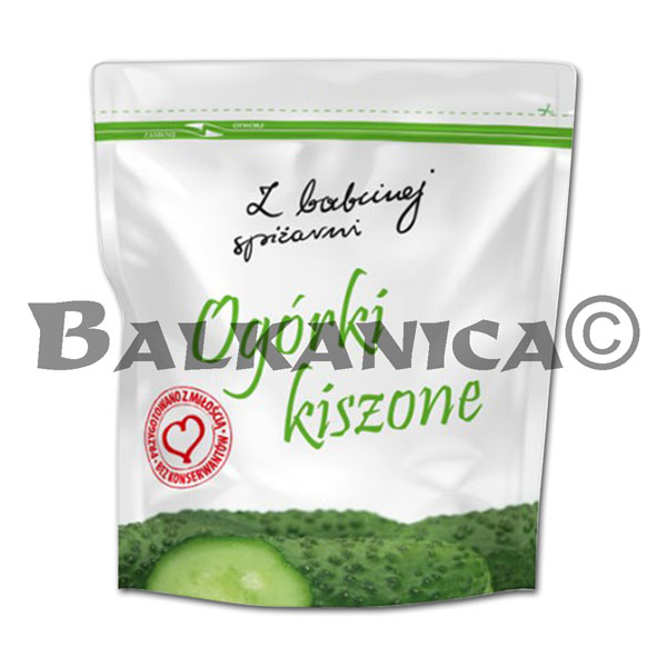 800 GR PEPINOS EN SALMUERA BOLSA Z BABCINEJ SPIZARNI 800 GR PEPINOS EN SALMUERA BOLSA Z BABCINEJ SPIZARNI