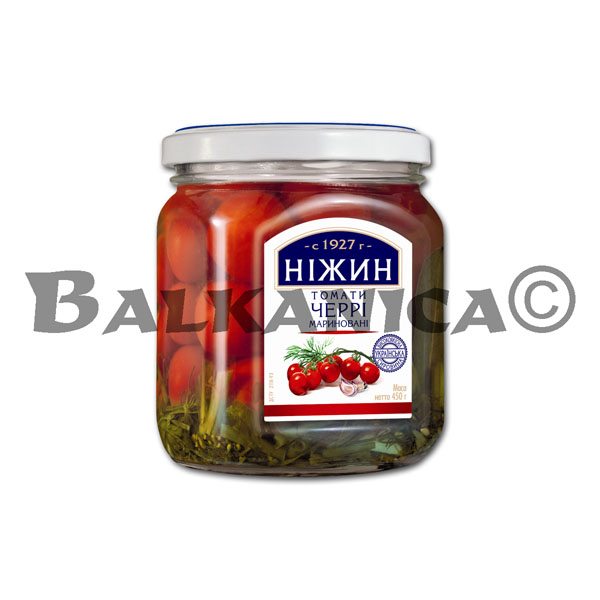450 Г ПОМИДОРЫ ЧЕРРИ МАРИНОВАННЫЕ НЕЖИН