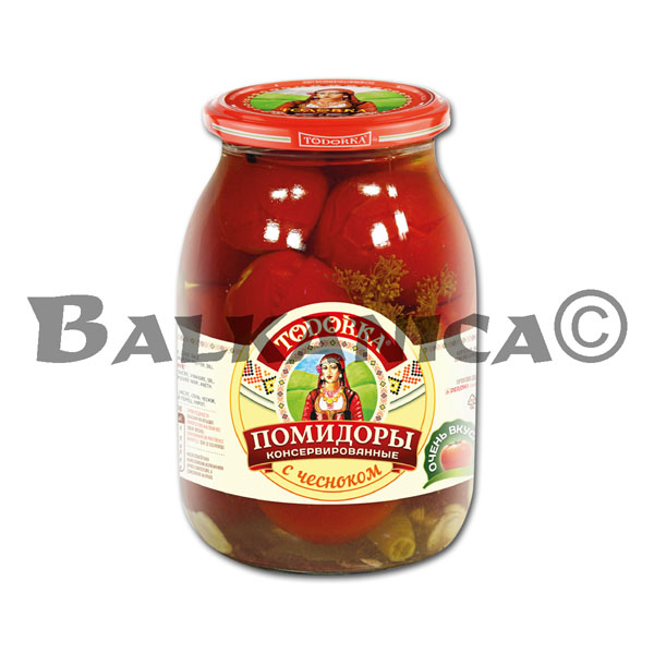 1 КГ ПОМИДОРЫ С ЧЕСНОКОМ ТОДОРКА