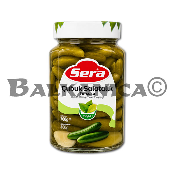 700 G PICKLED CUCUMBERS MIDDLE EASTERN STYLE SERA