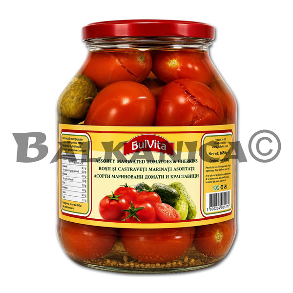 1.65 KG TOMATES Y PEPINILLOS SURTIDOS BUL VITA