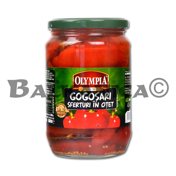 660 Г ПЕРЕЦ СЛАДКИЙ МАРИНОВАННЫЙ ОЛИМПИЯ
