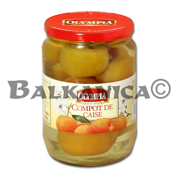 680 G COMPOTE D'ABRICOTS OLYMPIA