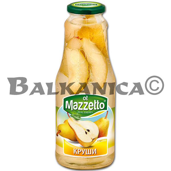 1 L BEBIDA REFRESCANTE CON PERAS MAZZETTO 1 L BEBIDA REFRESCANTE CON PERAS MAZZETTO