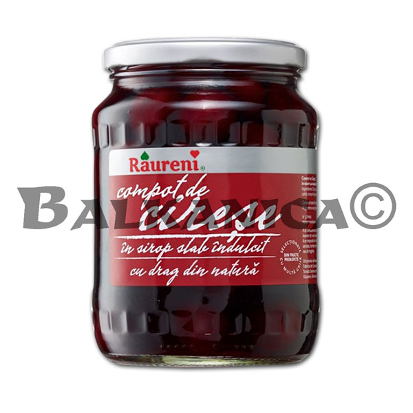 545 G CEREZAS EN ALMIBAR RAURENI 545 G CEREZAS EN ALMIBAR RAURENI