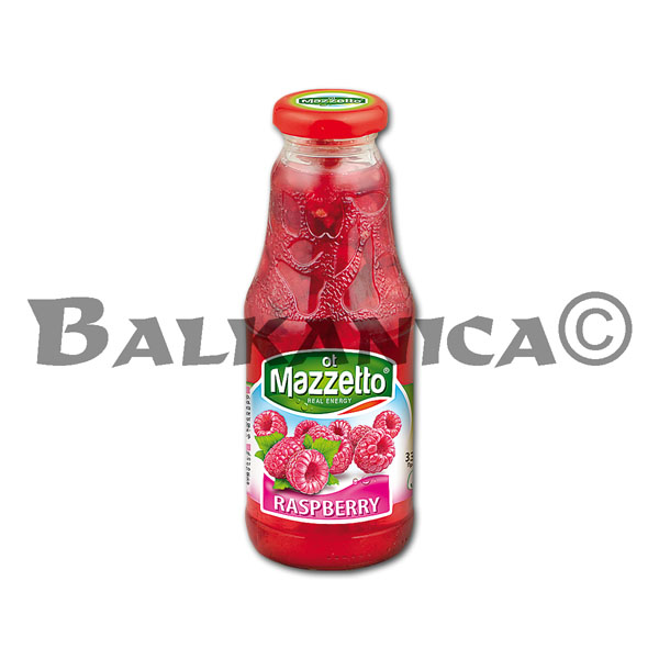 330 ML BEBIDA REFRESCANTE CON FRAMBUESAS MAZZETTO 330 ML BEBIDA REFRESCANTE CON FRAMBUESAS MAZZETTO