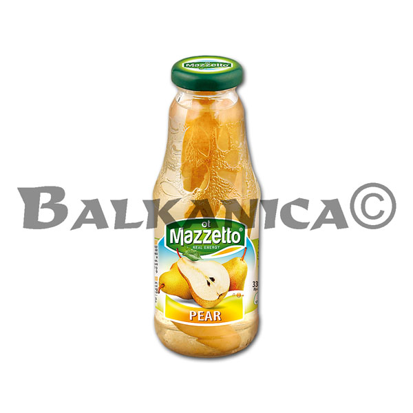330 ML BEBIDA REFRESCANTE CON PERAS MAZZETTO 330 ML BEBIDA REFRESCANTE CON PERAS MAZZETTO