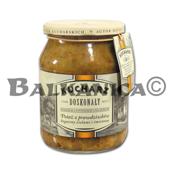 650 G CREAMY BOLETUS SOUP WITH HERBS KUCHARZ DOSKONALY