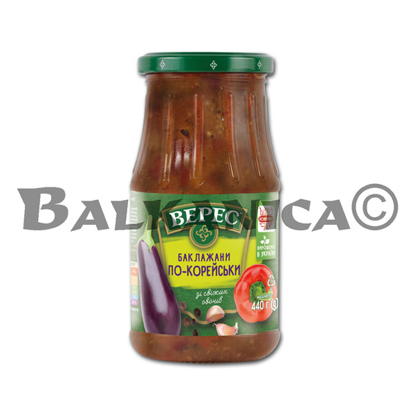 440 G BERENJENAS AL ESTILO COREANO VERES