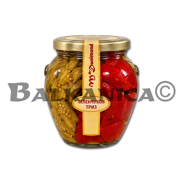 520 G TRIO DE VERDURAS EN ACEITE MERLINI DANIMOND