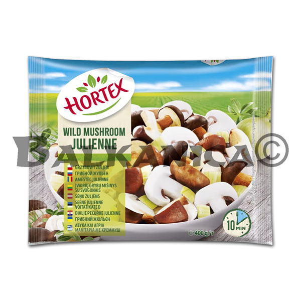 400 G WILD MUSHROOM JULIENNE HORTEX