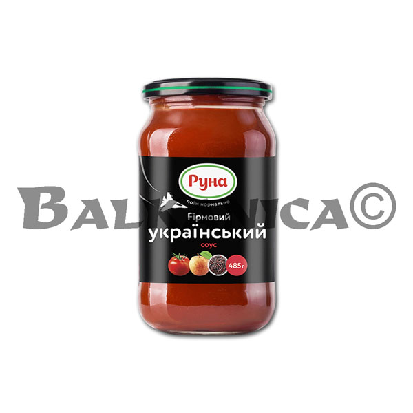 485 G SAUCE DE TOMATE UKRAINIENNE EXTRA RUNA