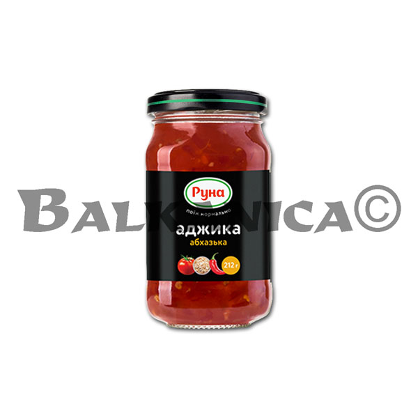 212 G SALSA ADJIKA PICANTE RUNA