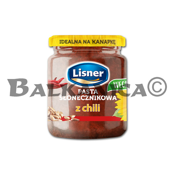 110 GR PASTA DE SEMILLAS DE GIRASOL CON CHILLI LISNER 110 GR PASTA DE SEMILLAS DE GIRASOL CON CHILLI LISNER