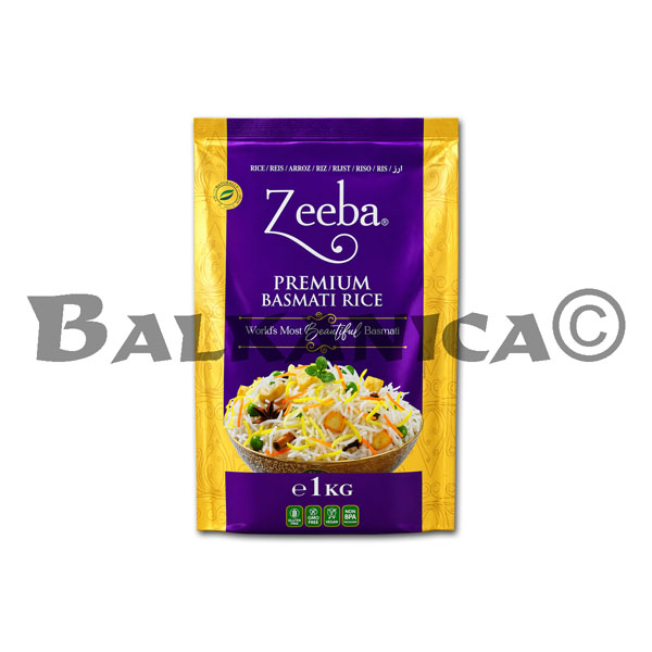 1 KG ARROZ BASMATI PREMIUM ZEEBA