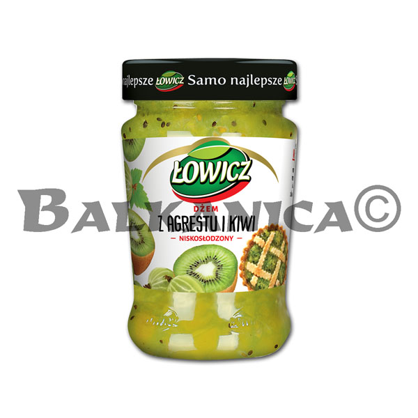 280 G MERMELADA DE GROSELLAS ESPINOSAS Y KIWI LOWICZ 280 G MERMELADA DE GROSELLAS ESPINOSAS Y KIWI LOWICZ