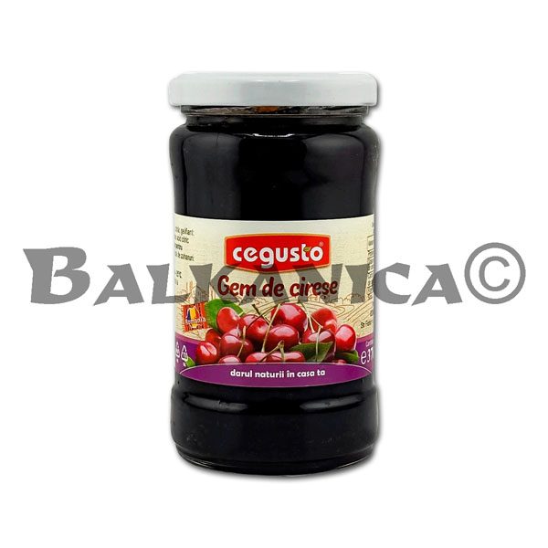 370 G MERMELADA DE CEREZAS CEGUSTO CONSERVFRUCT