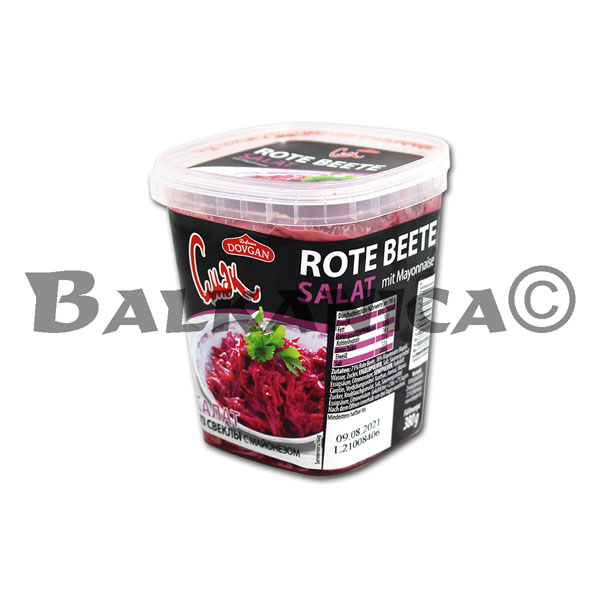 380 G ENSALADA DE REMOLACHA CON MAYONESA CMAK DOVGAN 380 G ENSALADA DE REMOLACHA CON MAYONESA CMAK DOVGAN