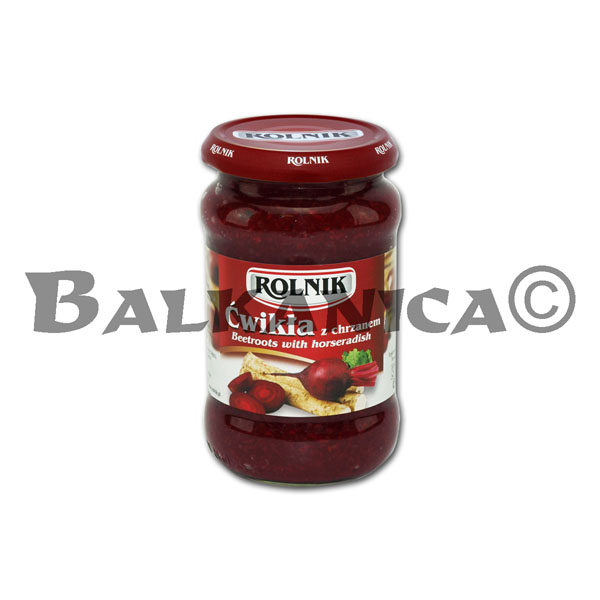 350 G BEETROOTS WITH HORSERADISH ROLNIK