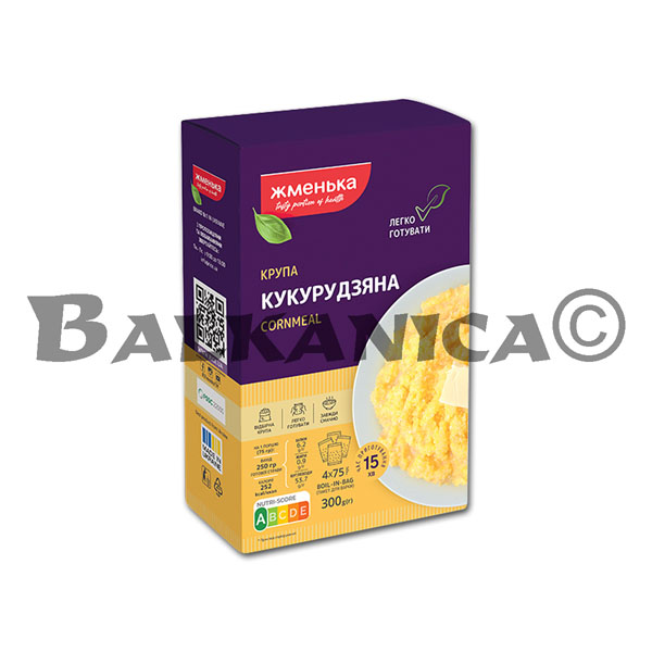 300 G HARINA DE MAÍZ EN CAJA DE CARTON (4 * 75 G) ZHMEÑKA 300 G HARINA DE MAÍZ EN CAJA DE CARTON (4 * 75 G) ZHMEÑKA