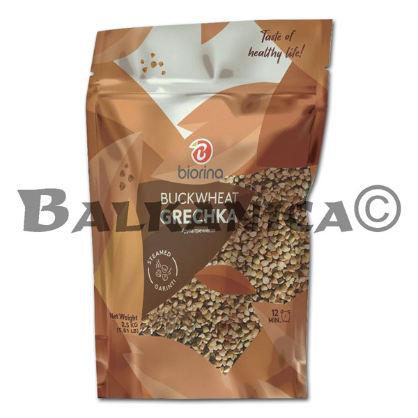 2.5 КГ ГРЕЧКА ЖАРЕНАЯ БИОРИНА
