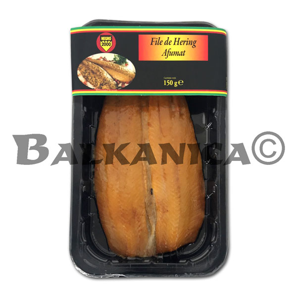 150 GR FILETE DE ARENQUE AHUMADO NEGRO 150 GR FILETE DE ARENQUE AHUMADO NEGRO