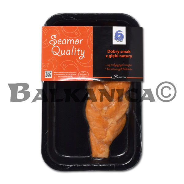 SALMON EN TRENZA AHUMADO EN CALIENTE AL VACIO SEAMOR SALMON EN TRENZA AHUMADO EN CALIENTE AL VACIO SEAMOR
