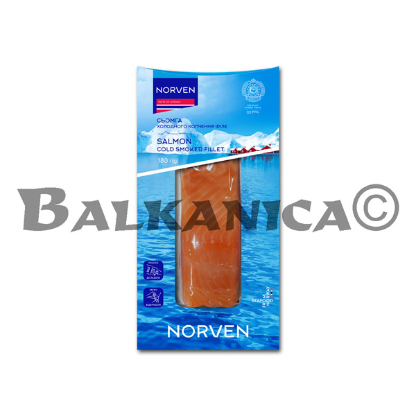 180 G FILETE DE SALMON AHUMADO NORVEN