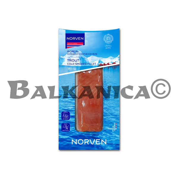 180 G FILETE DE TRUCHA AHUMADA NORVEN