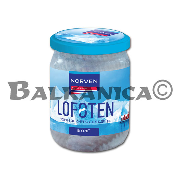 460 G FILETES DE ARENQUE EN ACEITE NORVEN