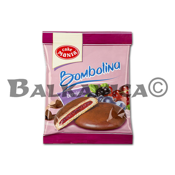 55 GR GALLETA ARANDANOS BOMBOLINA CAKE MANIA 55 GR GALLETA ARANDANOS BOMBOLINA CAKE MANIA
