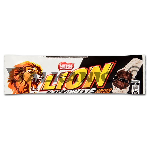 40 GR BARRITA BLACK AND WHITE LION 40 GR BARRITA BLACK AND WHITE LION