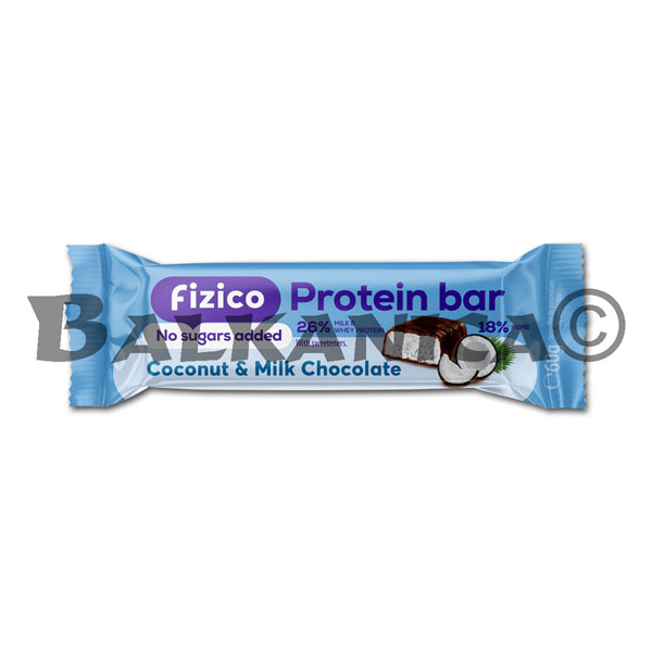 60 G PROTEIN BAR WITH COCONUT FIZICO THE RIGHT