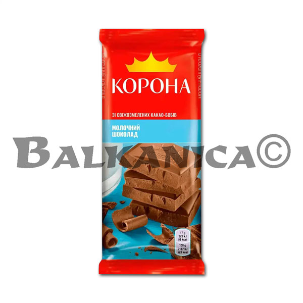 85 G CIOCOLATA CU LAPTE KORONA