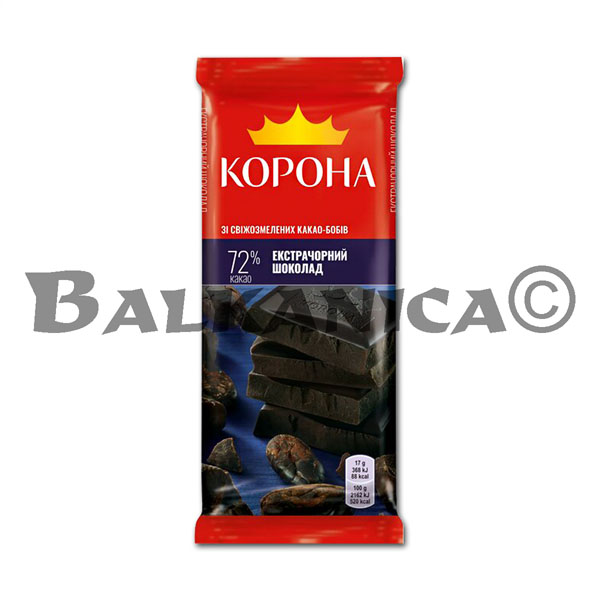 85 G CIOCOLATA EXTRA NEAGRA KORONA