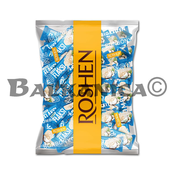 500 G BARS COCONUT FLAKSI ROSHEN