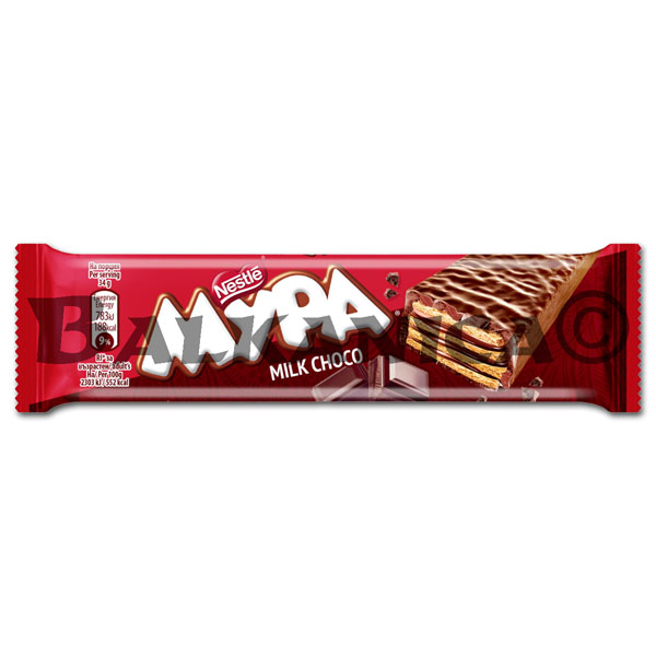 34 GR BARQUILLOS CHOCOLATE MURA 34 GR BARQUILLOS CHOCOLATE MURA