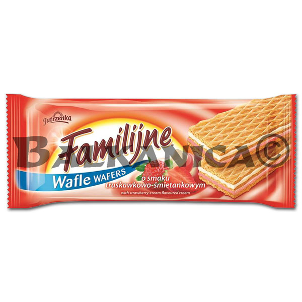 180 G BARQUILLOS FRESA Y NATA FAMILIJNE JUTRZENKA 180 G BARQUILLOS FRESA Y NATA FAMILIJNE JUTRZENKA