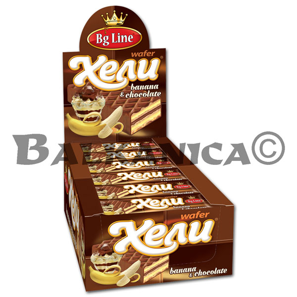 49 G WAFER BANANA AND CHOCOLATE HELI 49 G WAFER BANANA AND CHOCOLATE HELI