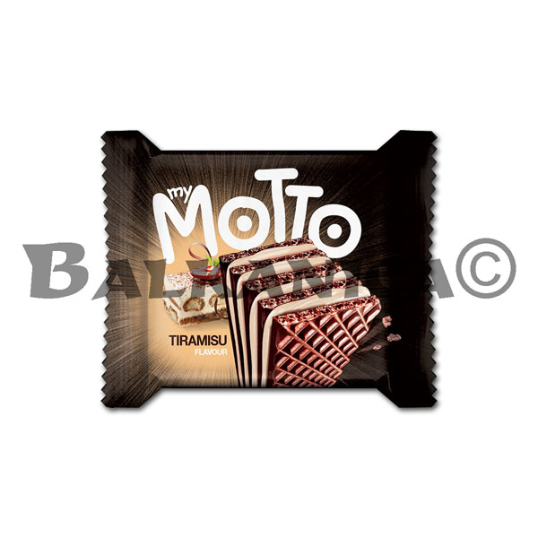 30 G BARQUILLO TIRAMISU MOTTO 30 G BARQUILLO TIRAMISU MOTTO
