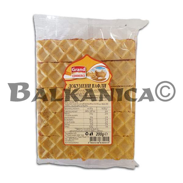 200 G BARQUILLOS DELICIA TURCA (LOKUM) AMARILLOS GRAND COMMERCE 200 G BARQUILLOS DELICIA TURCA (LOKUM) AMARILLOS GRAND COMMERCE