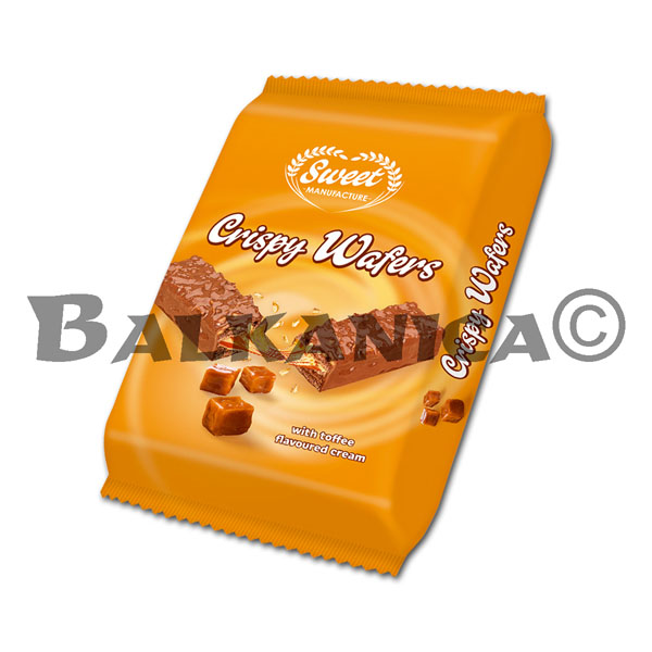 220 G CRISPY WAFERS WITH TOFFEE FLAVOURED CREAM JIW