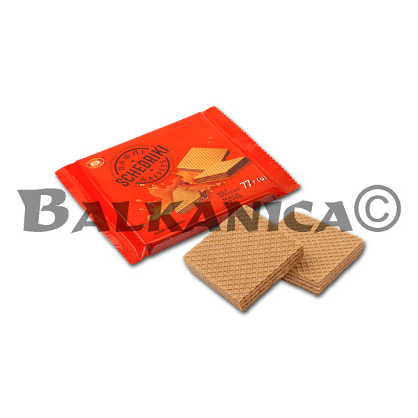 77 G VAFLI SCHEDRIKI BISCUIT CHOCOLATE