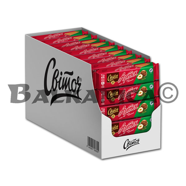 71 G BARQUILLOS CON AVELLANAS ARTEK SVITOCH 71 G BARQUILLOS CON AVELLANAS ARTEK SVITOCH