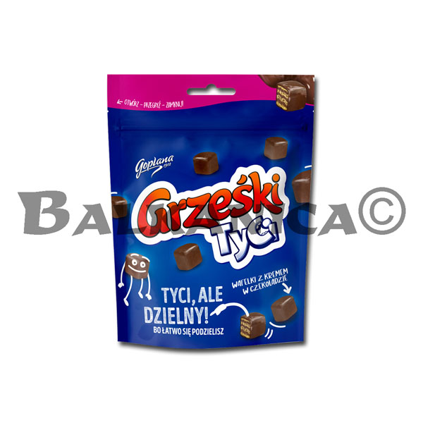 120 G BARQUILLO GLASEADO CON CREMA CHOCOLATE GRZESKI 120 G BARQUILLO GLASEADO CON CREMA CHOCOLATE GRZESKI