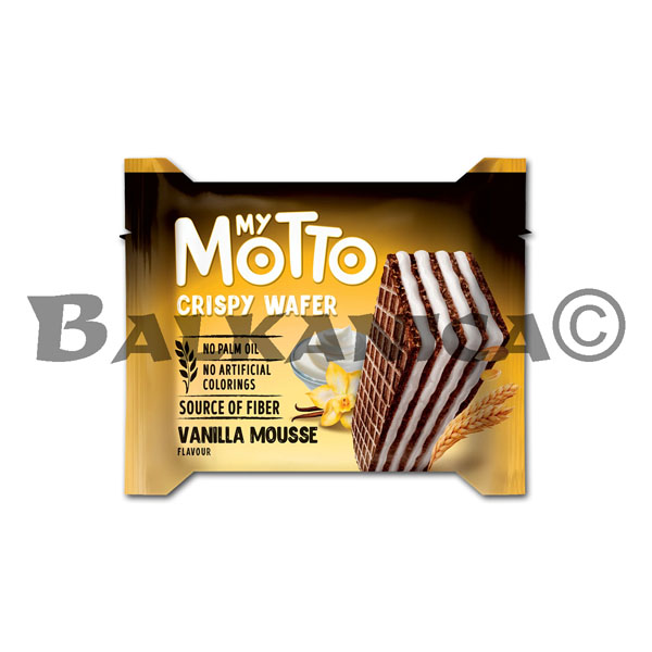 30 G BARQUILLO VAINILLA MOUSSE MOTTO 30 G BARQUILLO VAINILLA MOUSSE MOTTO